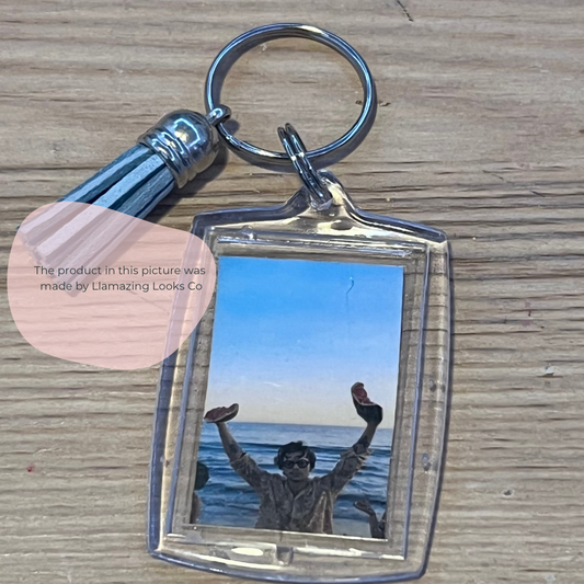 Harry Styles Photo Keychain