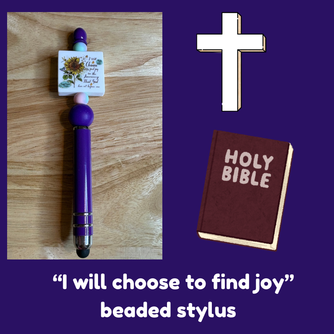 Random mix of beaded stylus’