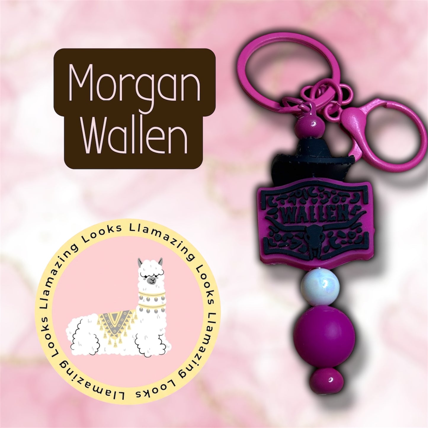 Character Beaded Keychain Mix