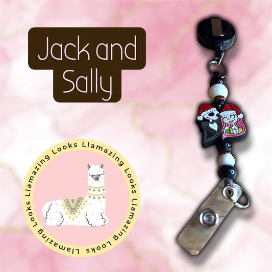 10% off 🏷️Christmas Character Beaded Badge Reels