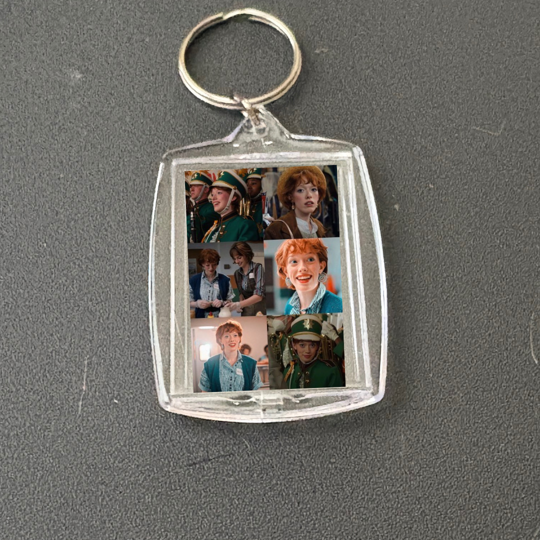 CUSTOM MADE TO ORDER Stranger Things photo keychains/multi use charm (cup charms, straw charms, bag charms, etc.)