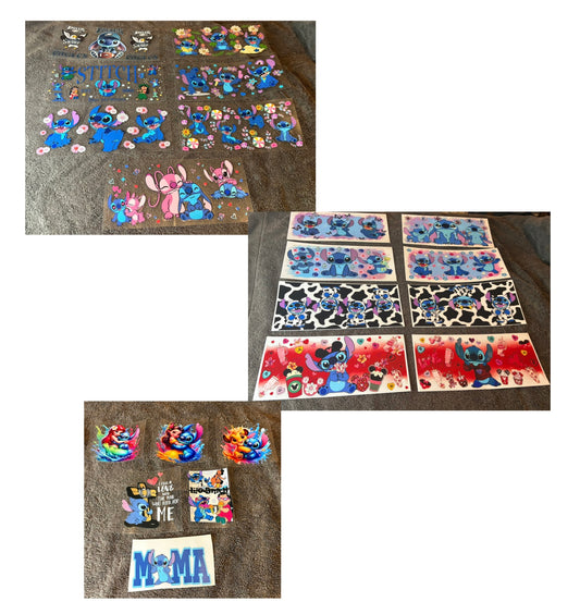 CUSTOM MADE TO ORDER Stitch Cups