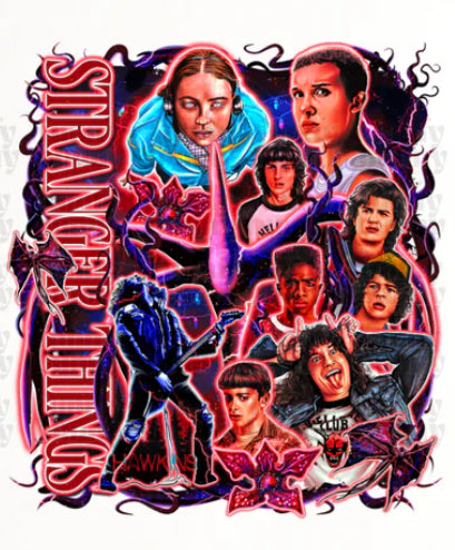 CUSTOM PREORDER Stranger Things glass and plastic cups