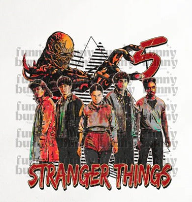 CUSTOM PREORDER Stranger Things glass and plastic cups