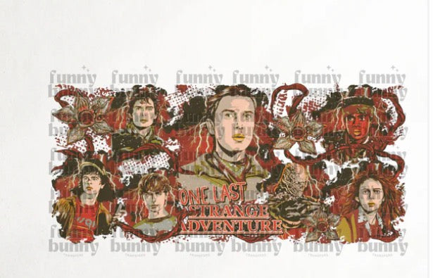 CUSTOM PREORDER Stranger Things glass and plastic cups