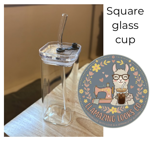 MADE TO ORDER Stitch/Stitch & Angel glass or plastic cups