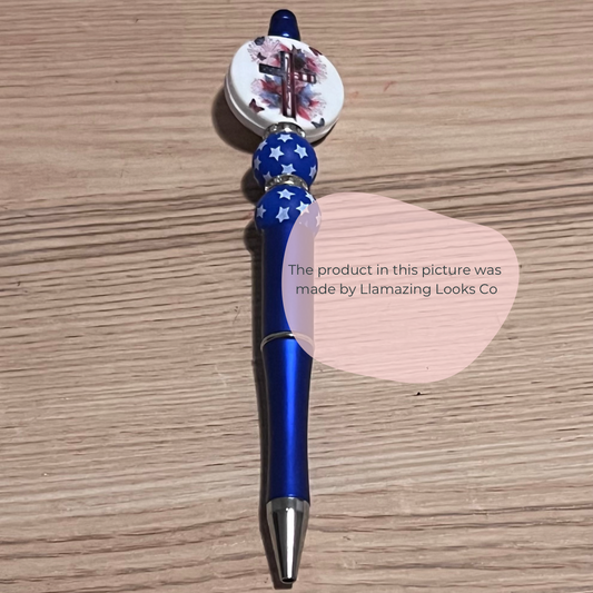 American cross beaded pen