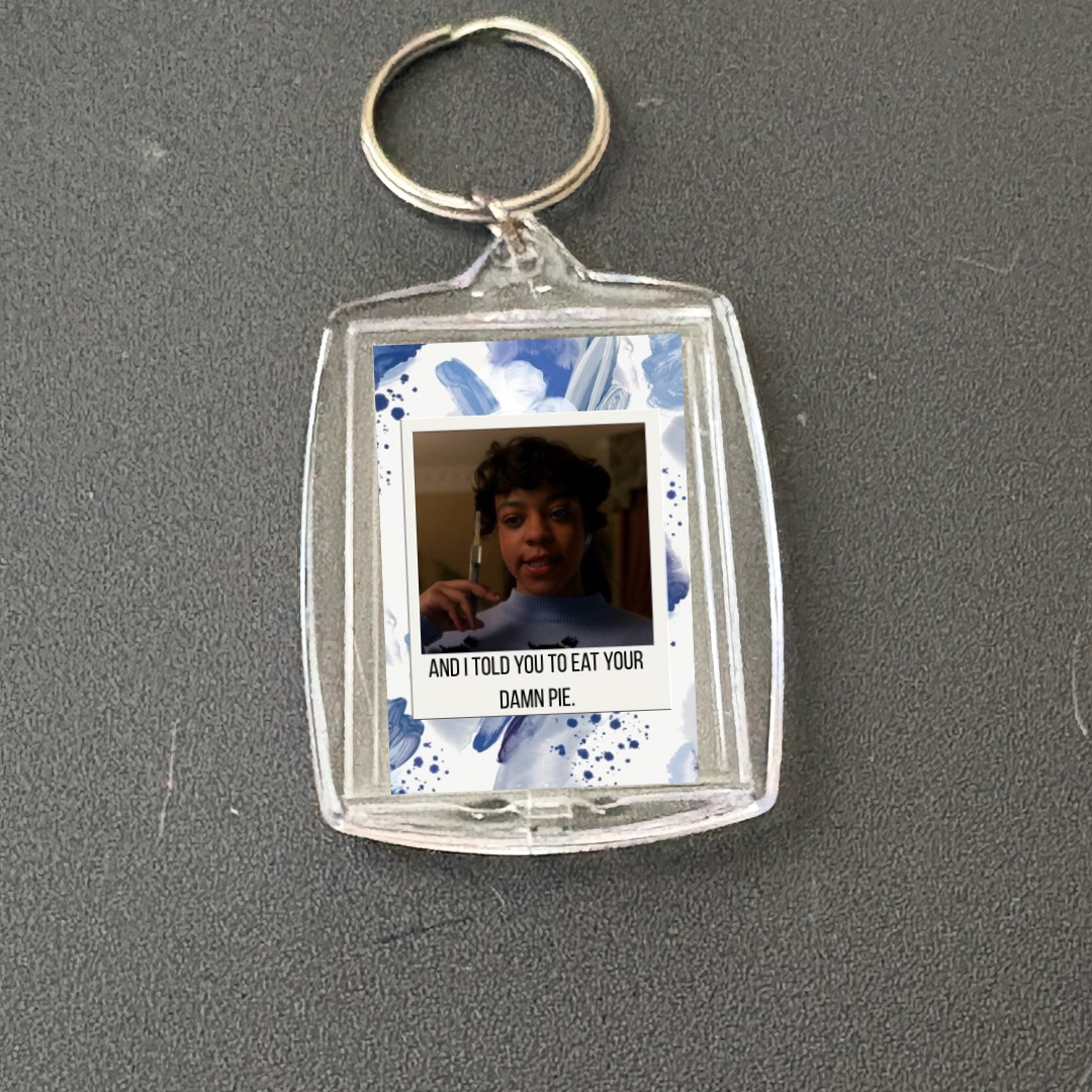 CUSTOM MADE TO ORDER Stranger Things photo keychains/multi use charm (cup charms, straw charms, bag charms, etc.)