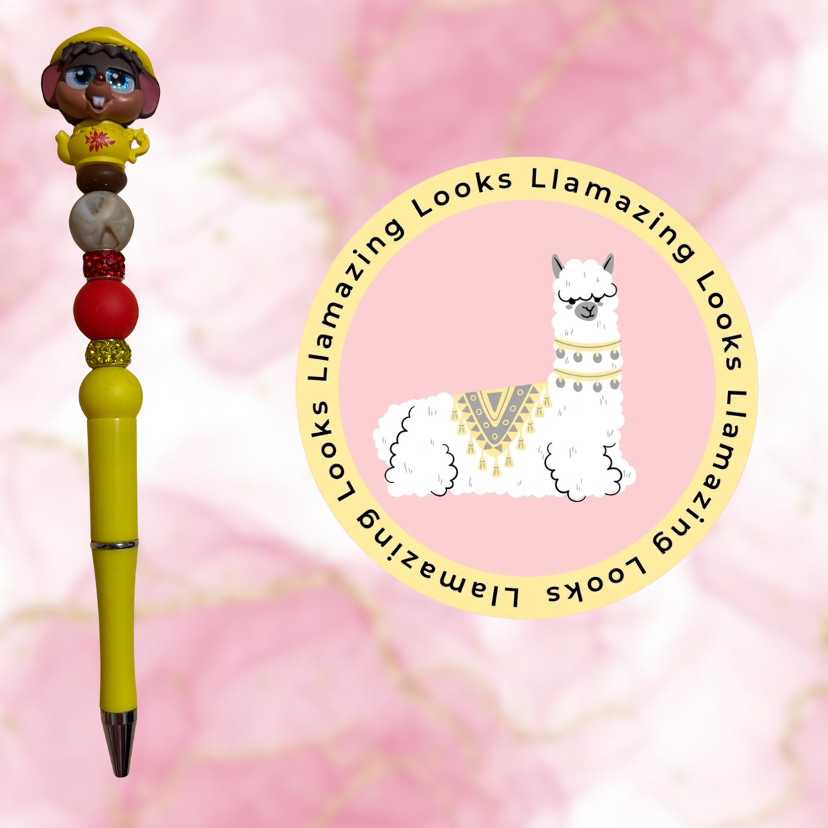 Doorables/Funko Inspired Figurine Beaded Pens