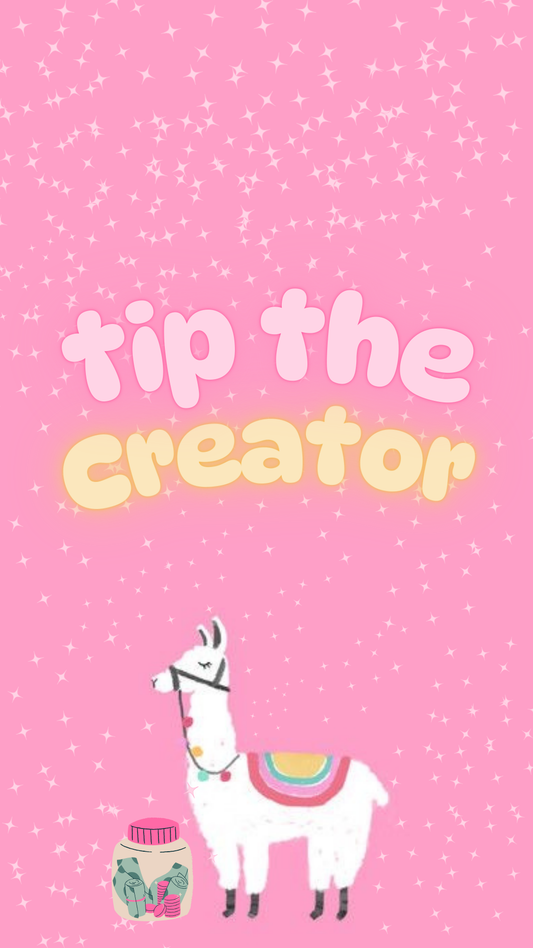 TIP THE CREATOR