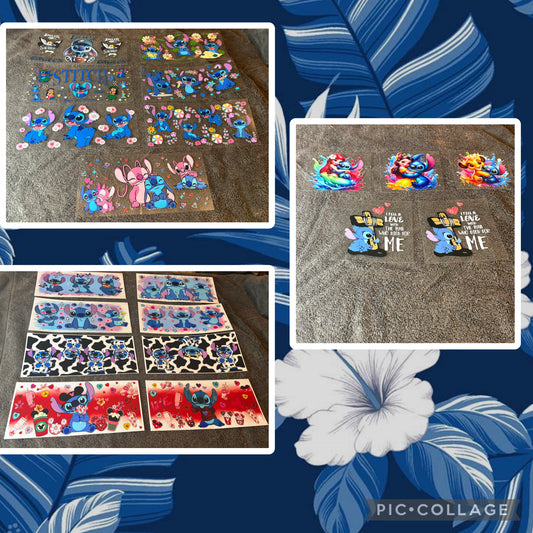 CUSTOM MADE TO ORDER Stitch Cups