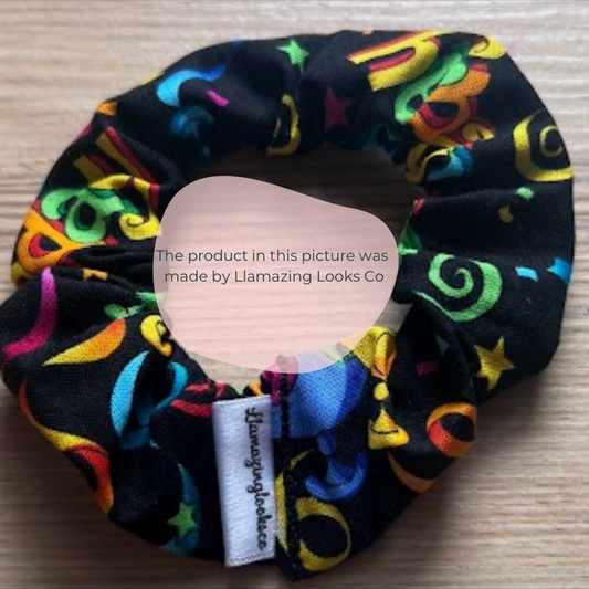 Kids Happy Birthday Hair Scrunchie