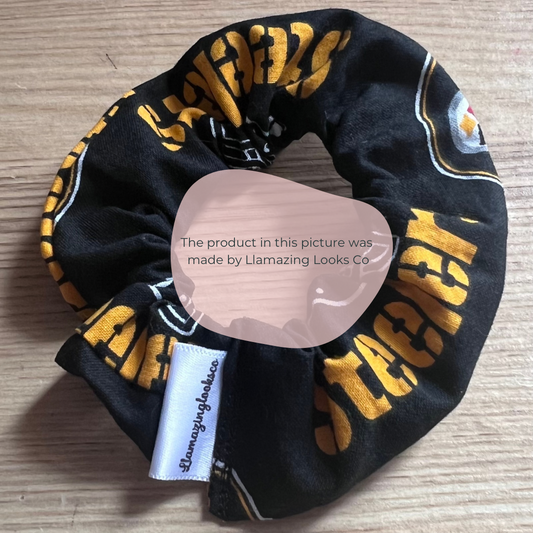 Kids Pittsburgh Steelers Hair Scrunchie